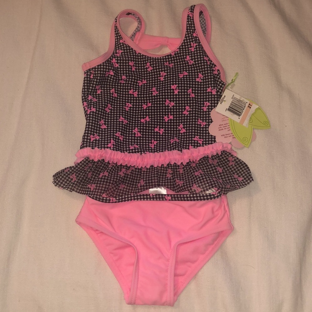 Adorable toddler tankini swimsuit